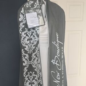 Elegant White Wedding Dress